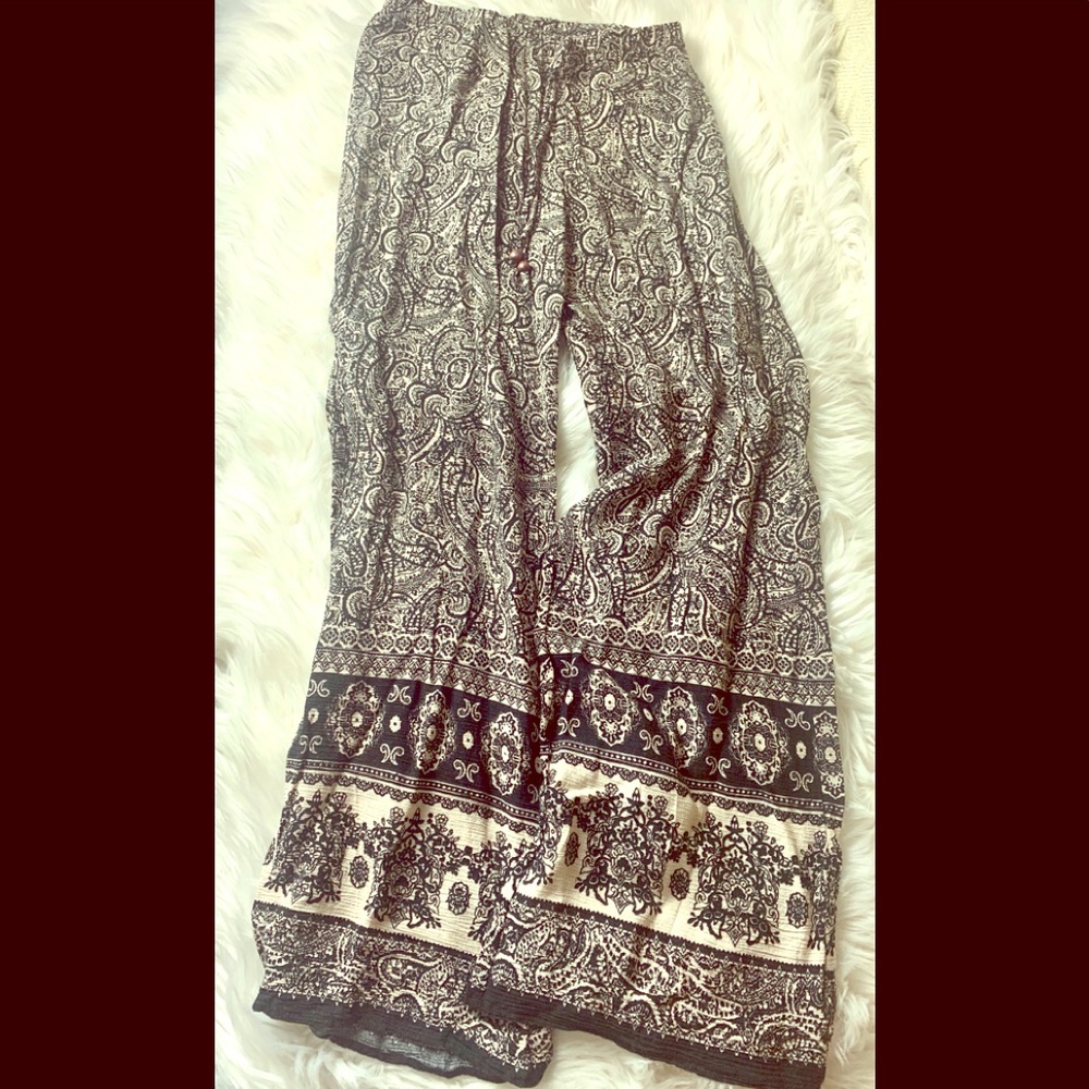 Boho rayon pants